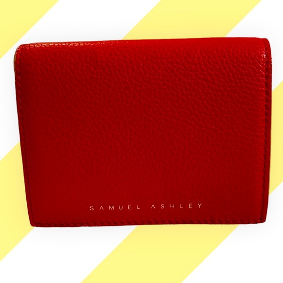 [BRAND NEW] Samuel Ashley Bi-fold Wallet in leather - Picture 1 of 4